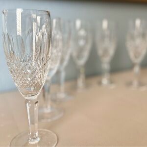 Waterford Crystal Clear Champagne Flutes